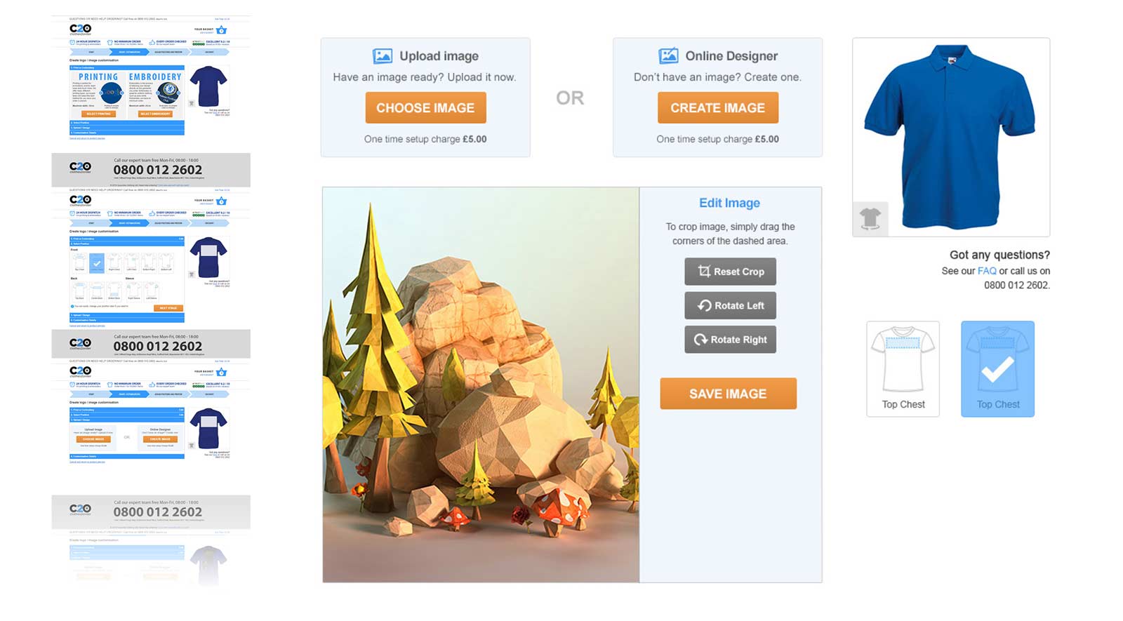 Clothes2Order Customisation Design Updates