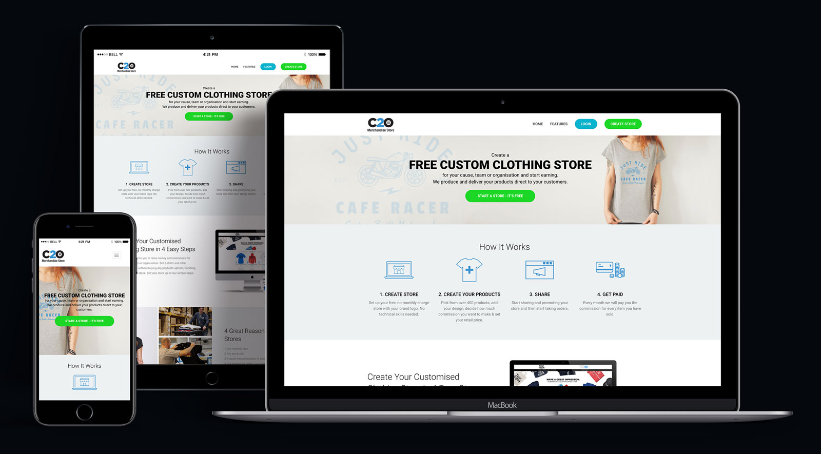 Clothes2Order Merchandise Store Design Update