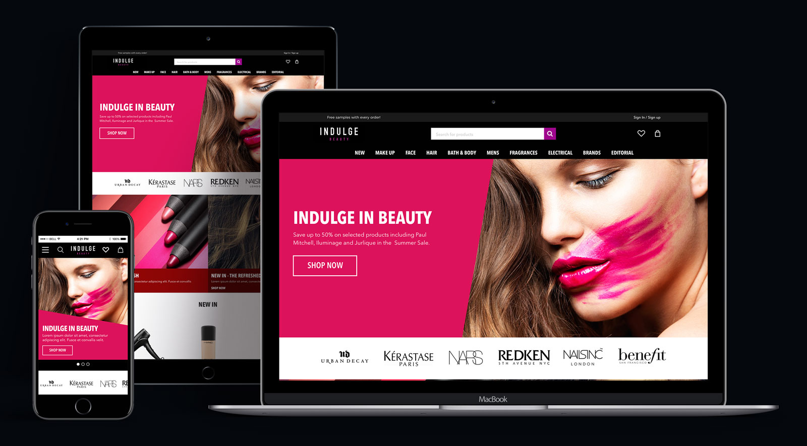 Indulge Beauty - Home